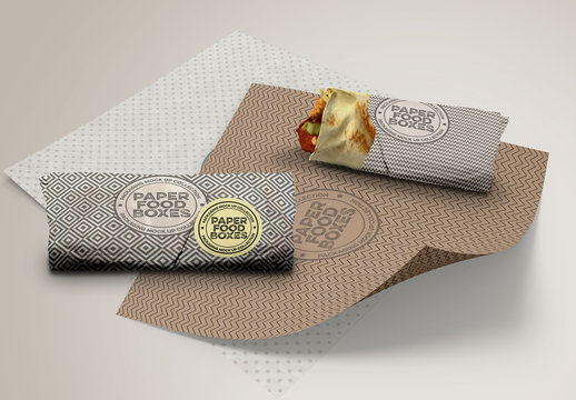 Improve Presentation With Custom Burrito Wrapping Paper